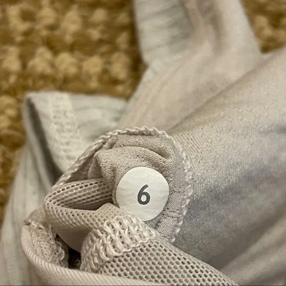 Lululemon Wild Open Back White Striped Tank 6 - Picture 8 of 8